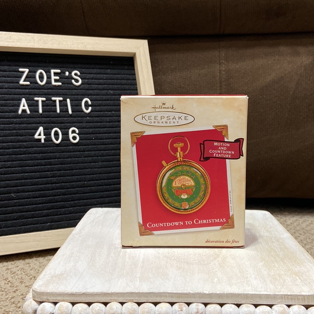 Hallmark COUNTDOWN TO CHRISTMAS Ornament